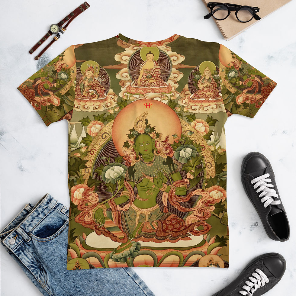 Thumbnail: Green Tārā, Prominent Buddhist Figure