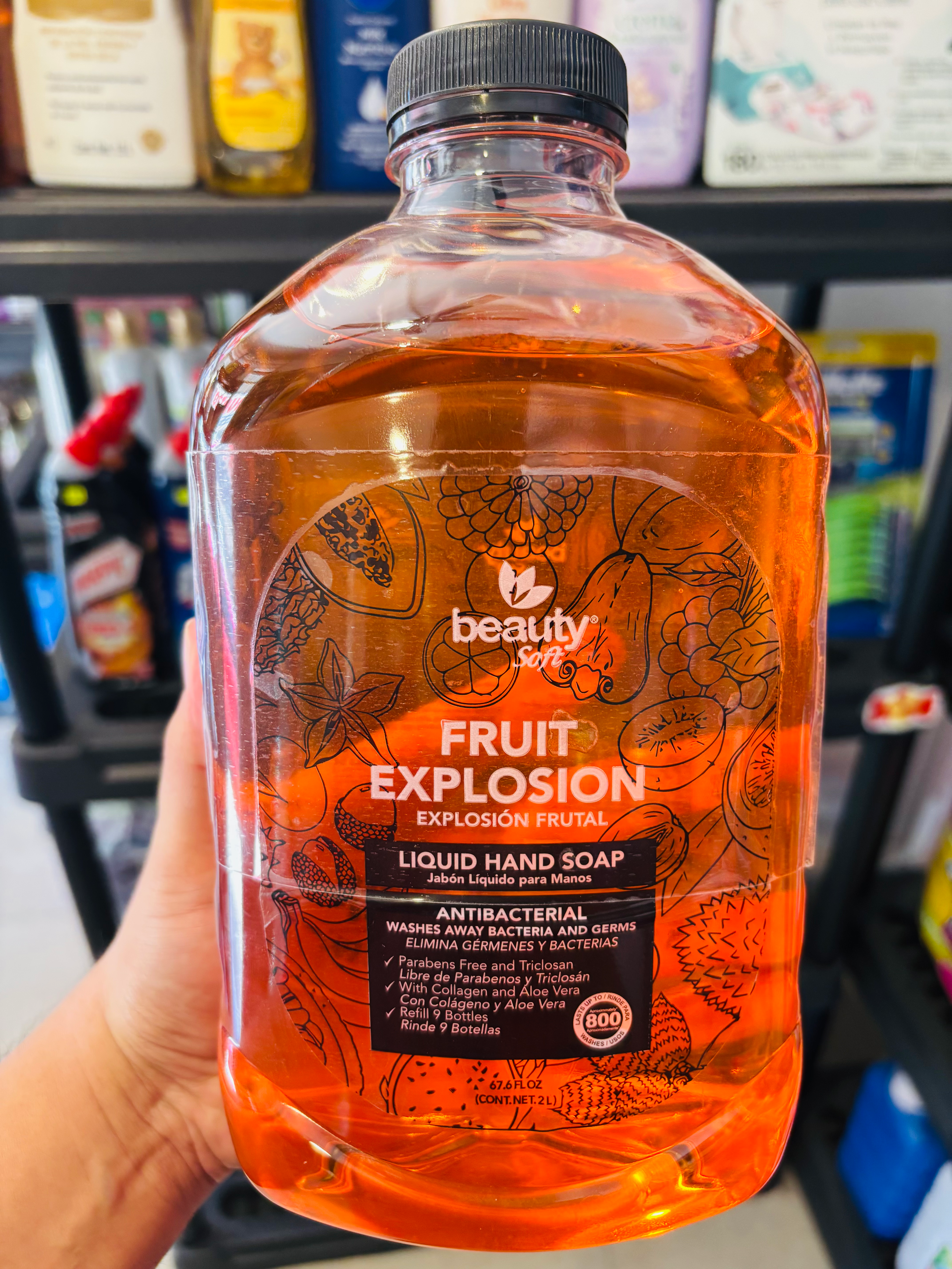 Beauty Soft Jabón Líquido para Manos 2l