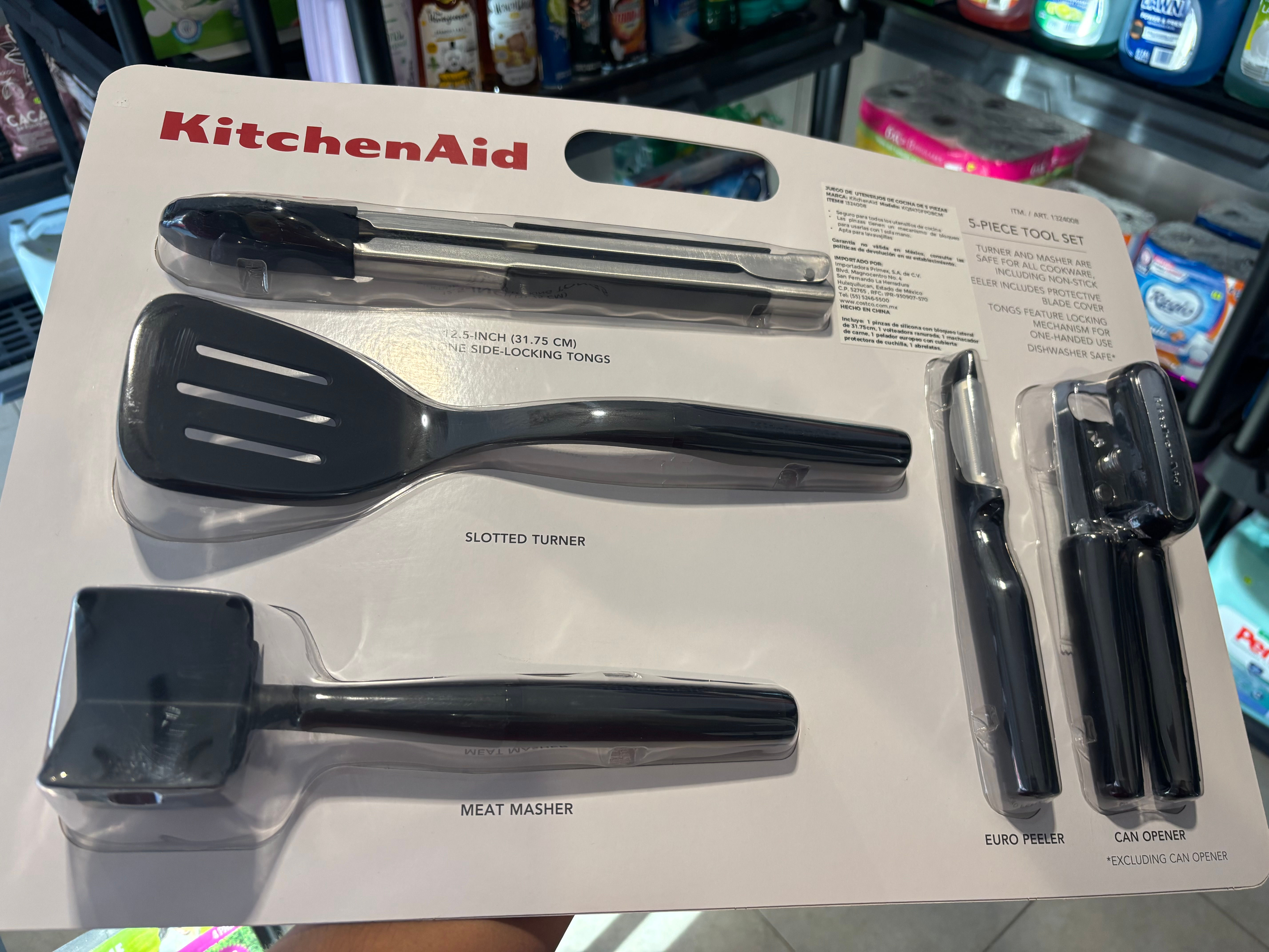 Kitchen Aid Juego de Utensilios de Cocina 5 piezas