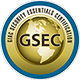 GIAC Security Essentials (GSEC) badge