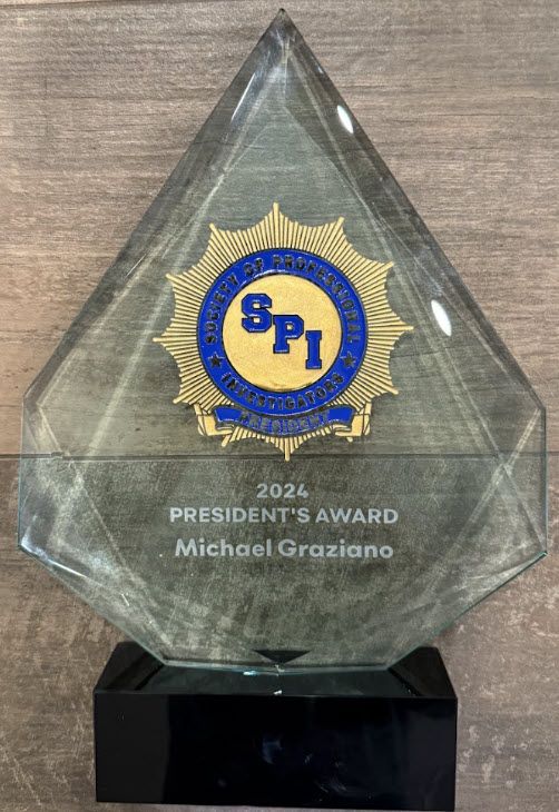 Michael Graziano Recipient of This Year's Society of Professional Investigators President's Award (article image)