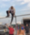 Zach Bryan climbing fence to fight Gavin