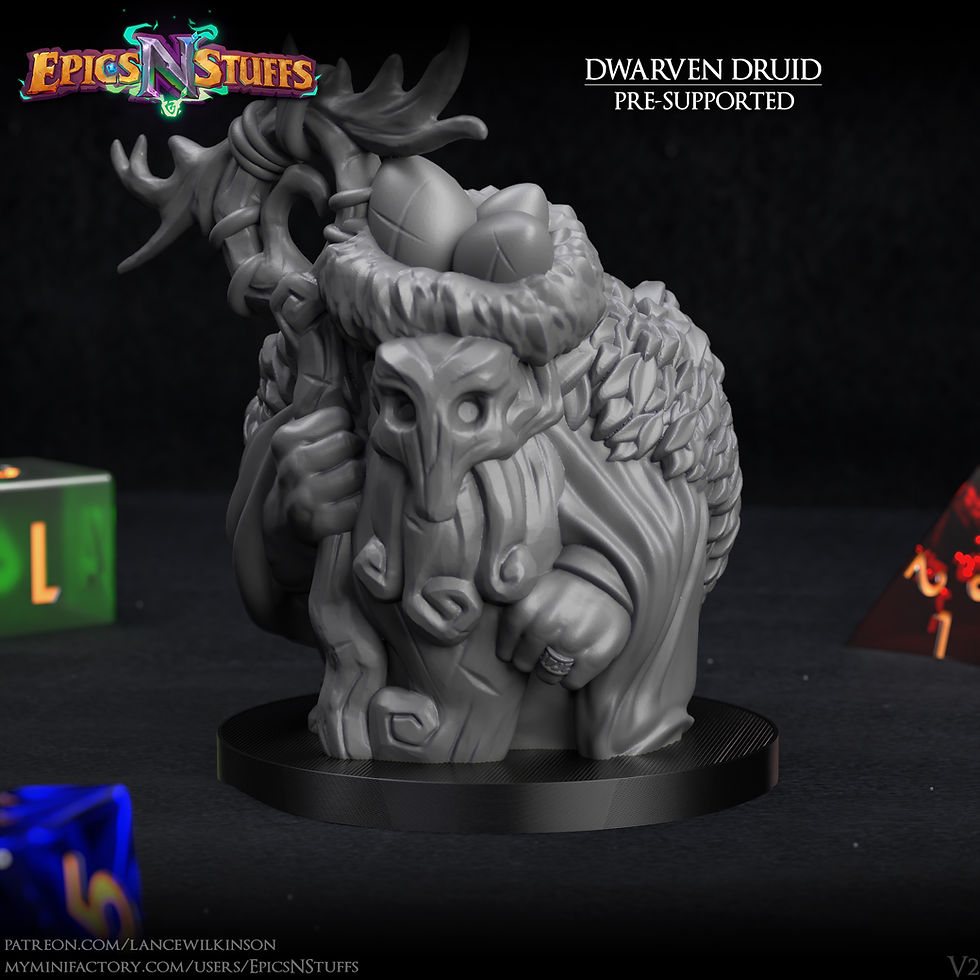 Thumbnail: Dwarven Druid