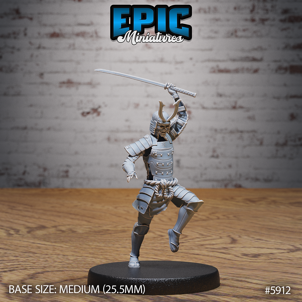 Animated Samurai Armor