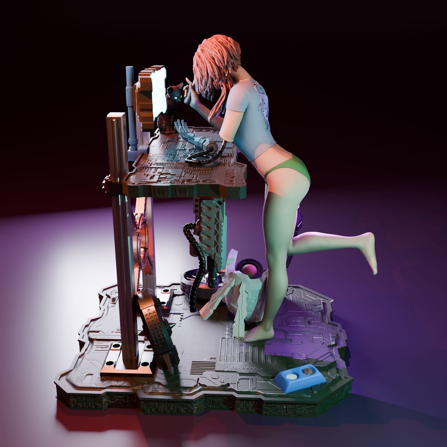 Melissa Mei'lin, Techmaster