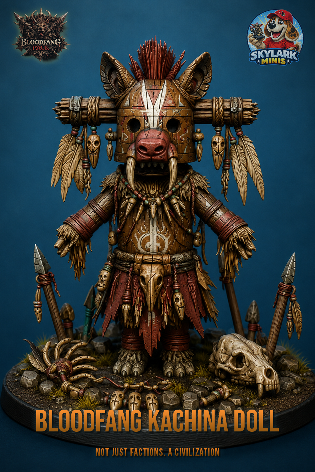 Bloodfang Kachina Doll