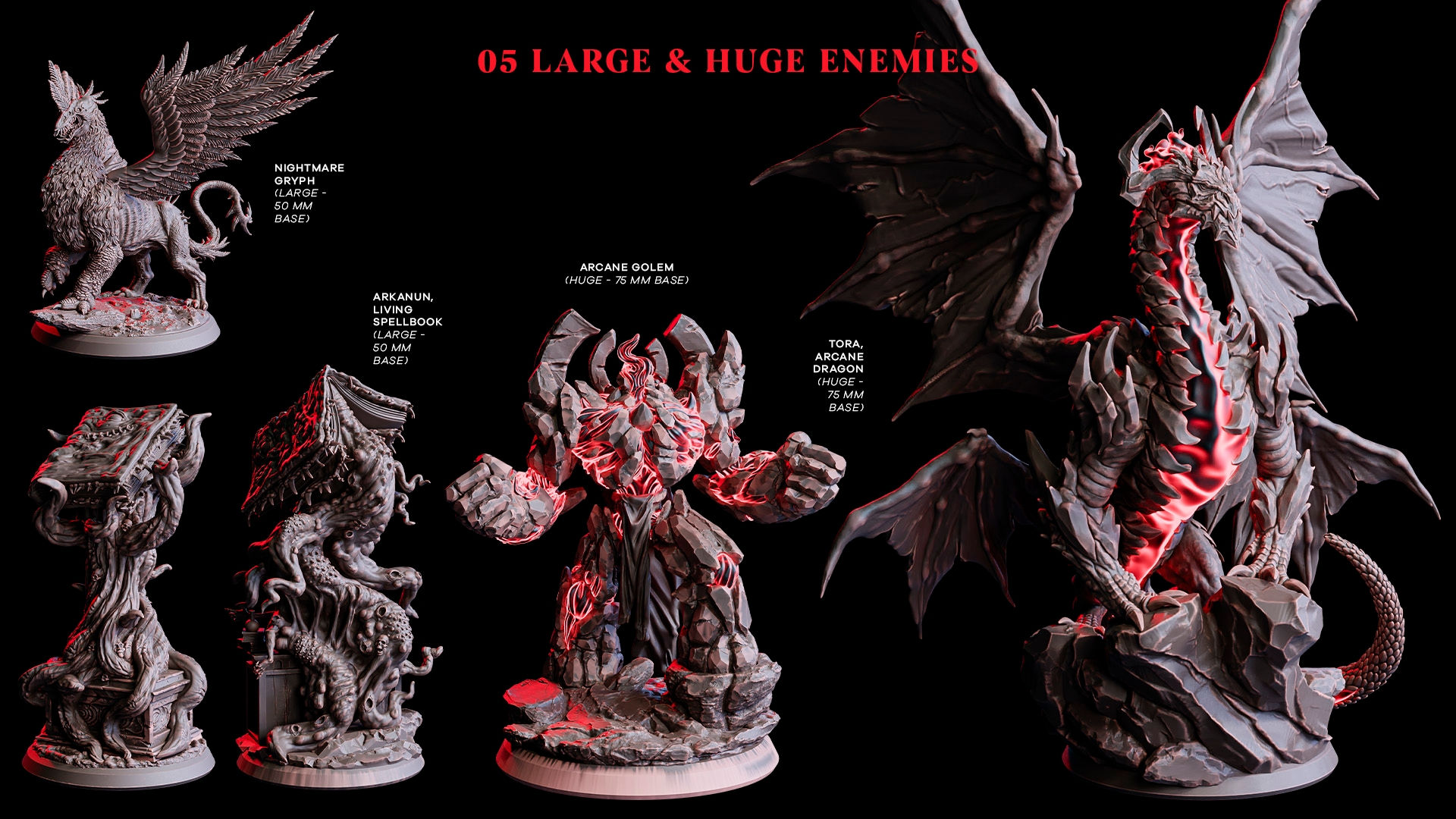 Large Enemies | Spellbound Apocalypse