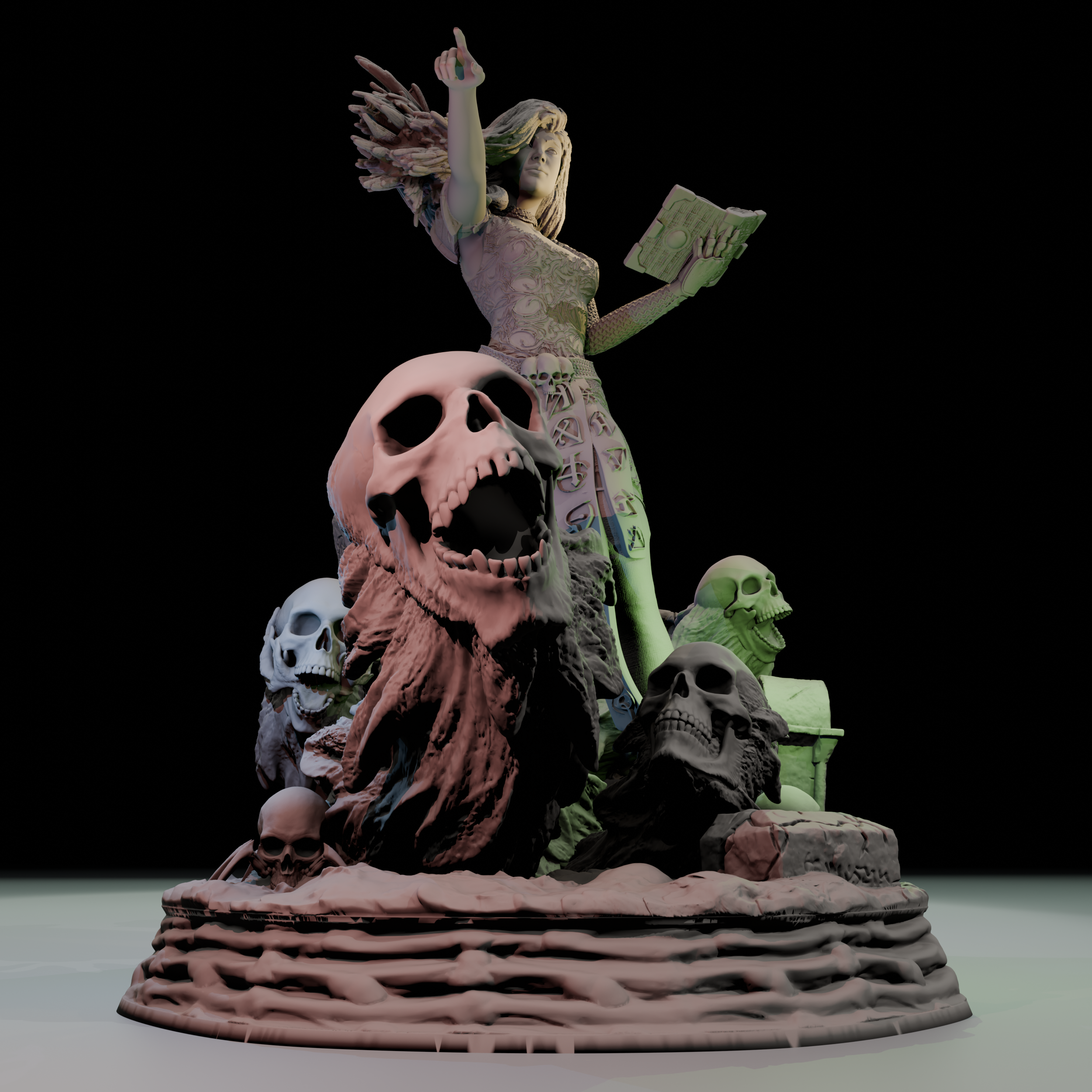 Gwendolyn - Battle Necromancer by Mimic Girls