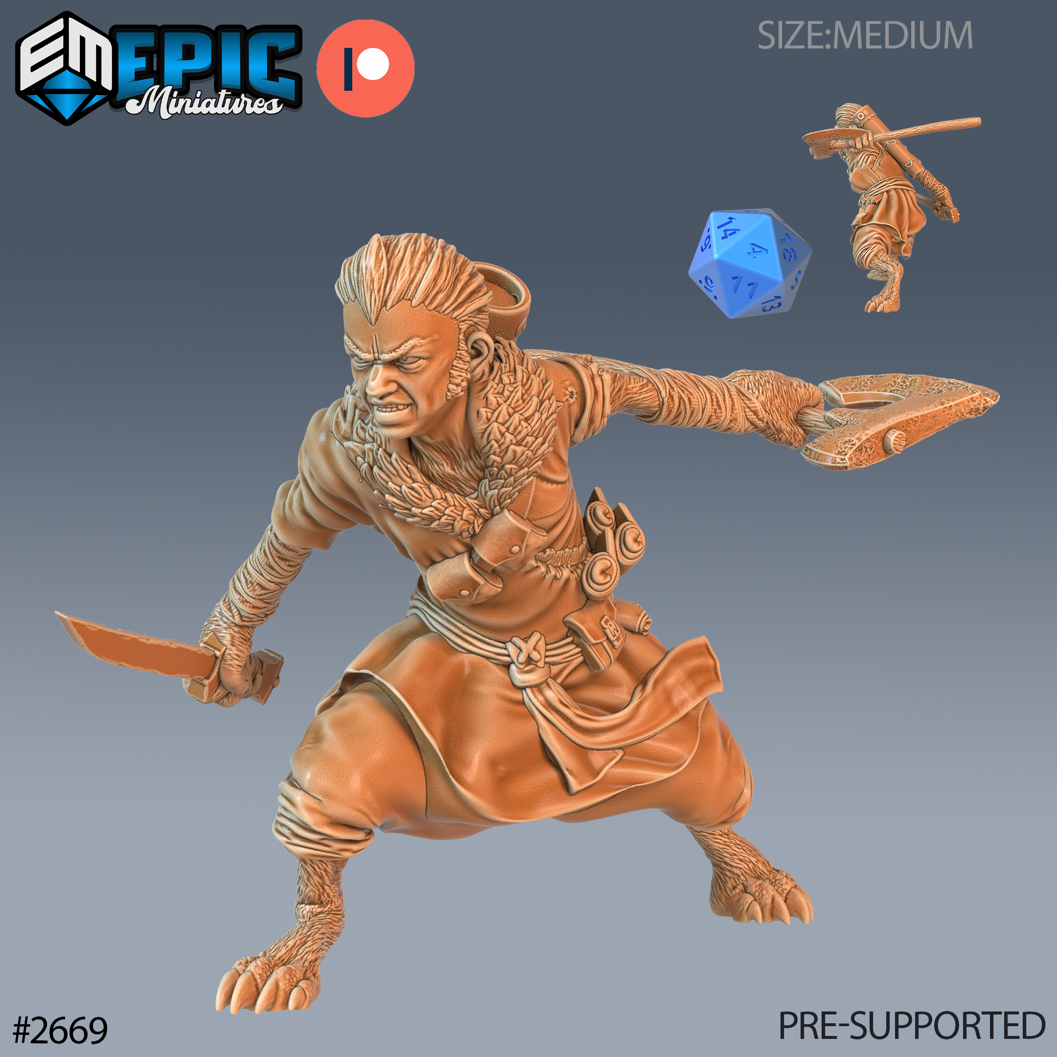 Halfling Skin Changer Ranger