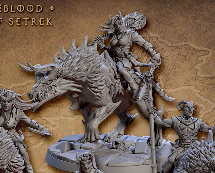 Thumbnail: Baal's Demonhound Riders