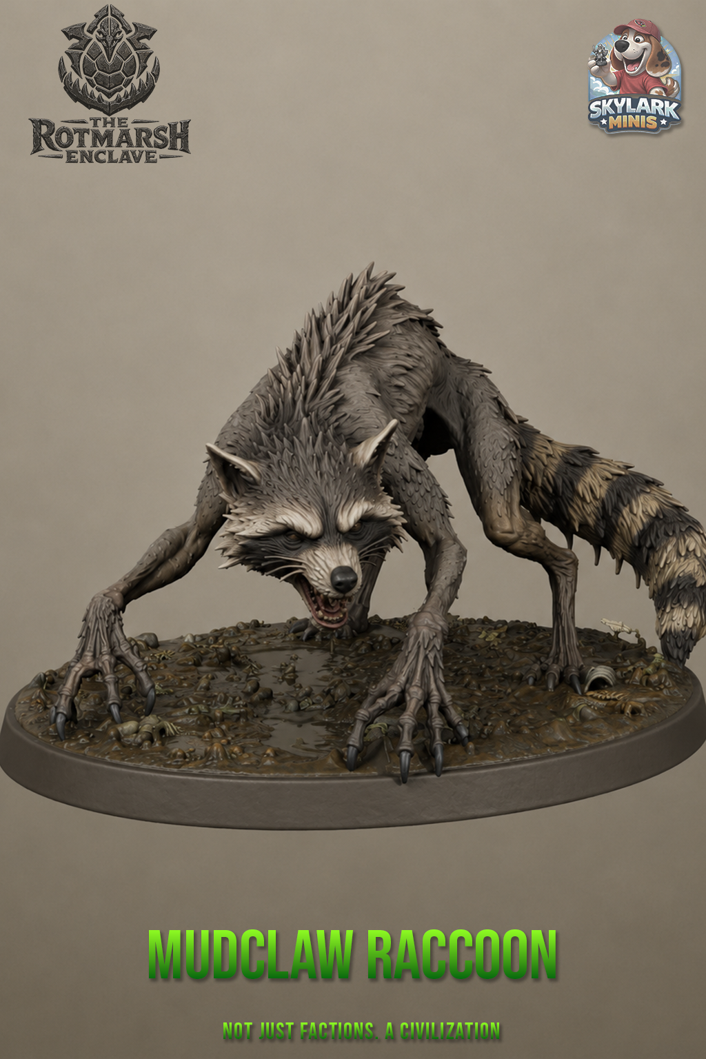 Mudclaw Raccoon