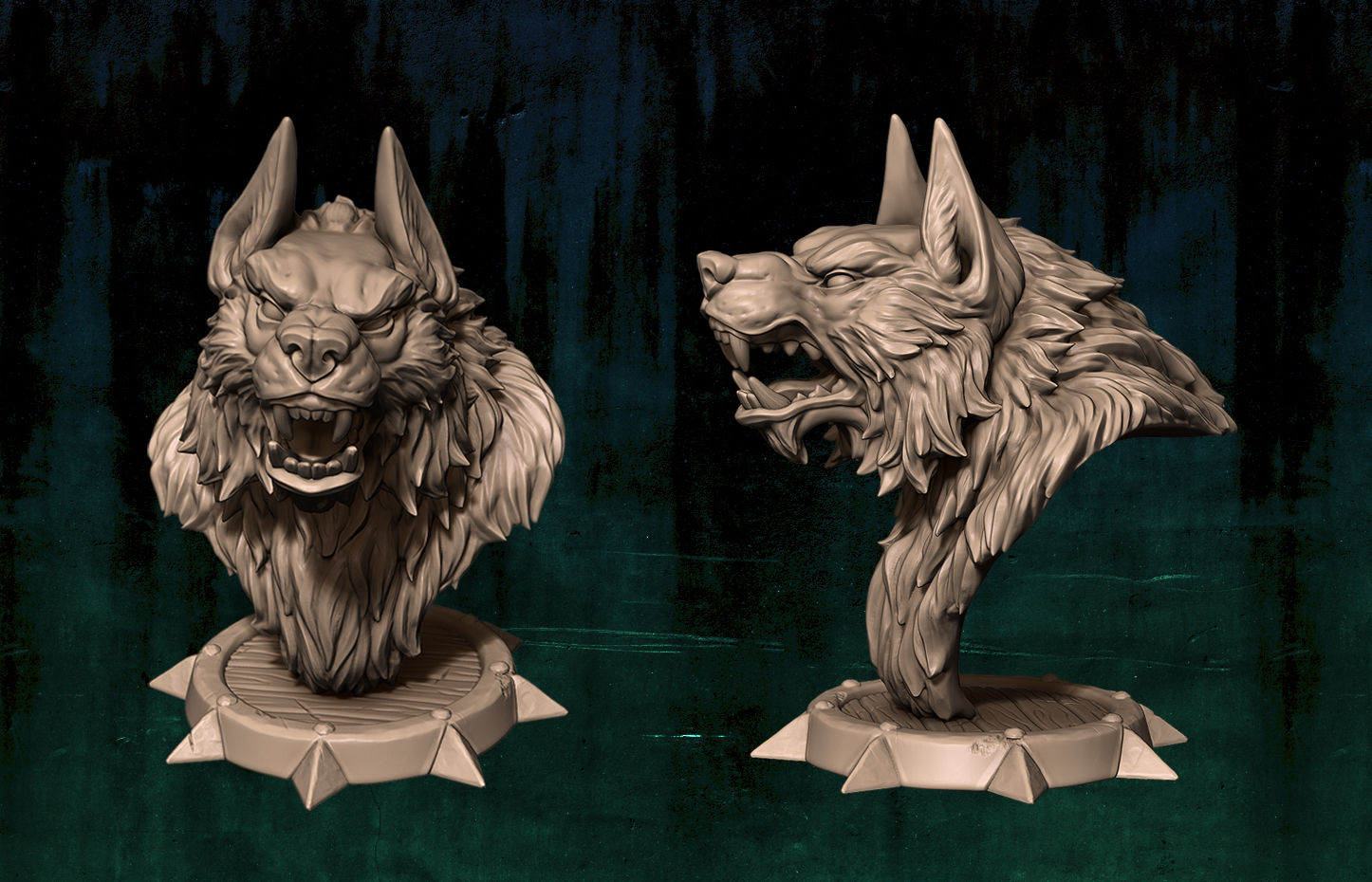 Werewolf Bust
