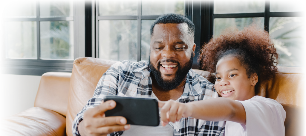 happy-african-american-family-dad-daughter-having-fun-using-mobile-phone-video-call-sofa-h