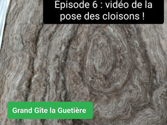 Épisode 6 chantier : les magiciens des cloisons pour monter les murs de Super Véroïne ?