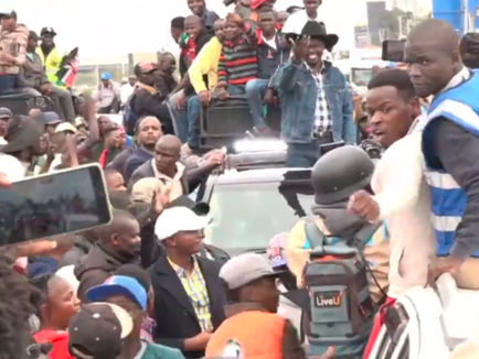 Rigathi Gachagua Arrives in Kenya (Pictures)