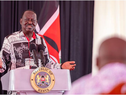 ODM leader Raila Odinga
