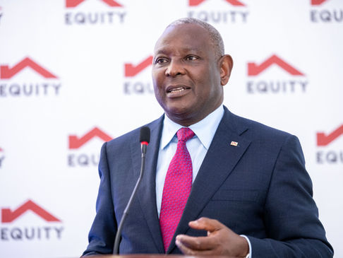 Equity Group Managing Director and CEO, Dr James Mwangi