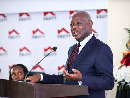 File image of Equity Group Holdings CEO James Mwangi