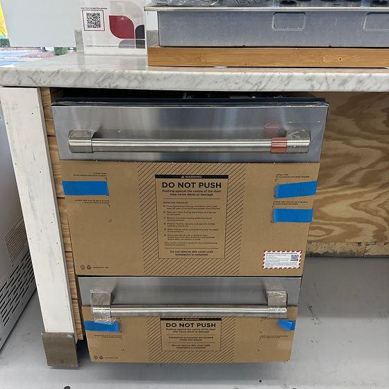 GE Café CDD420P2TS1 Double Drawer Dishwasher Appliances Less