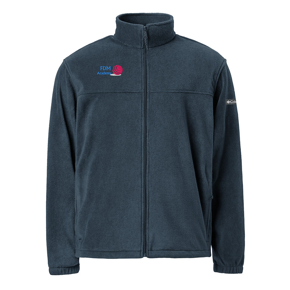 Thumbnail: FDM Academy Unisex Columbia fleece jacket