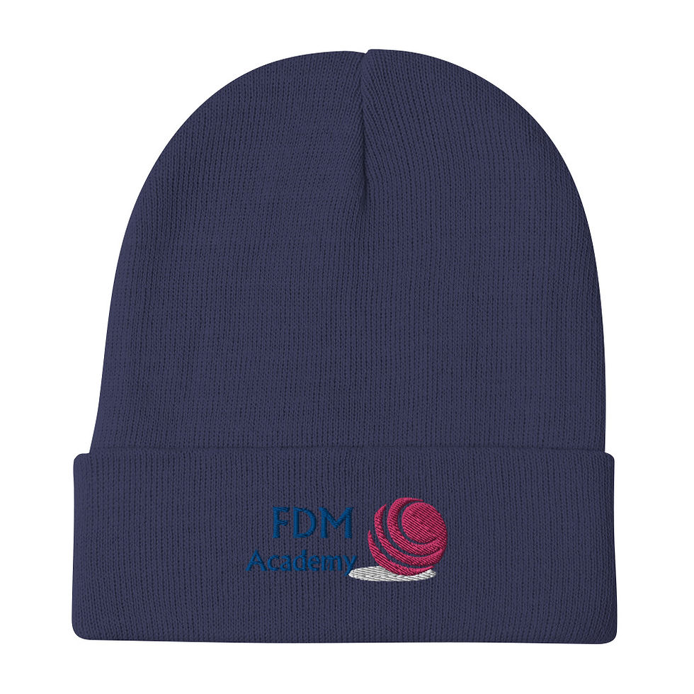 Thumbnail: FDM Academy Embroidered Beanie
