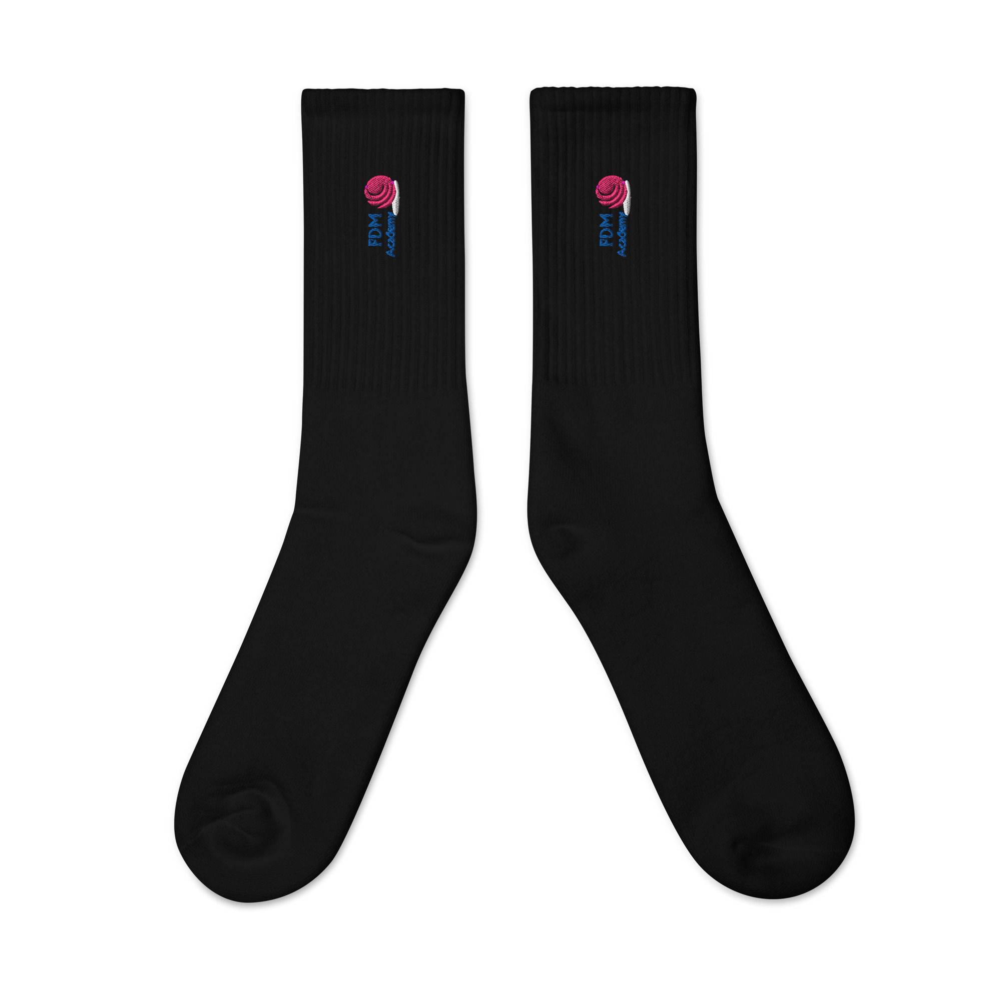 FDM Academy Embroidered socks