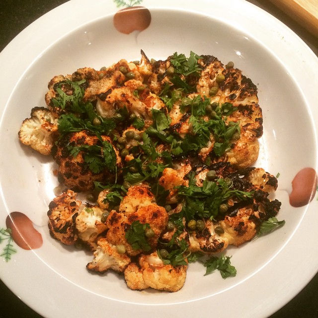 Grilled Cauliflower Steak