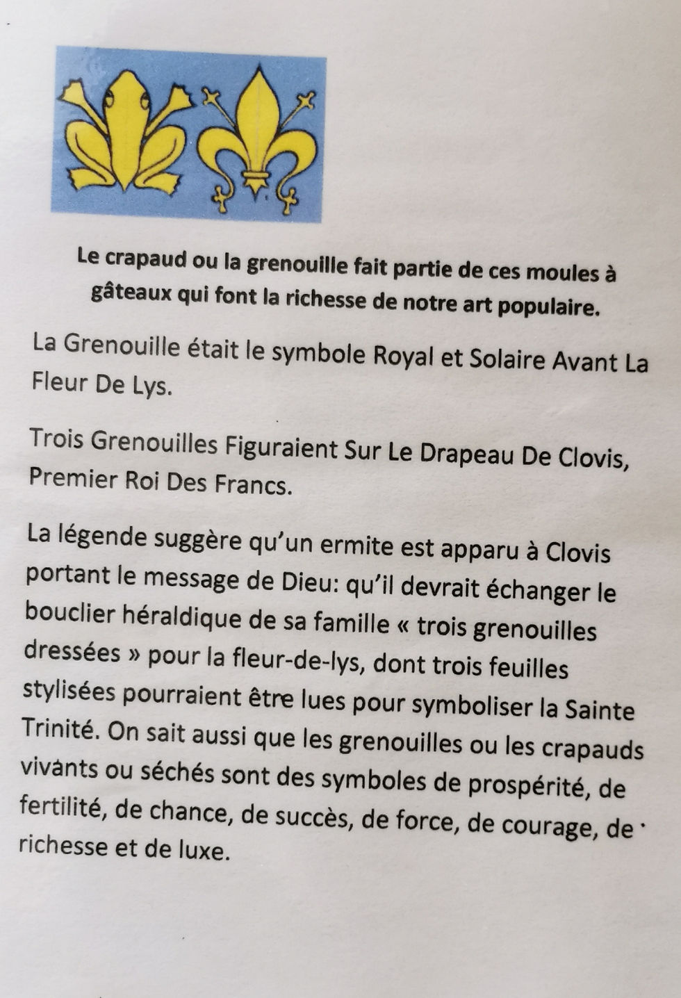 Miniature : Moule grenouille