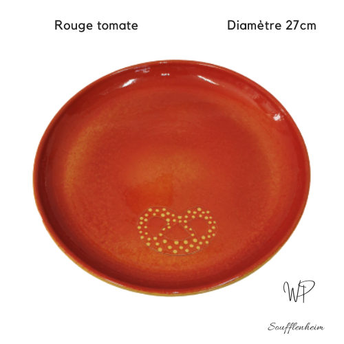 Miniature : Grande Assiette silhouette alsacienne 