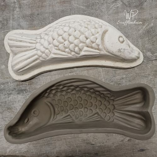 Miniature : Moule poisson taille moyenne  "carpe" classique N°4.