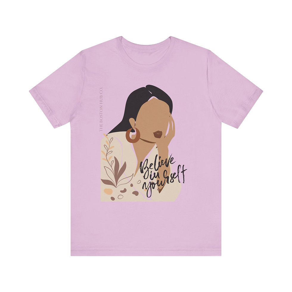 Thumbnail: T-Shirt | More Colors | Unisex | Sizes: XS - 5XL | Woman Believe In Yourself 2
