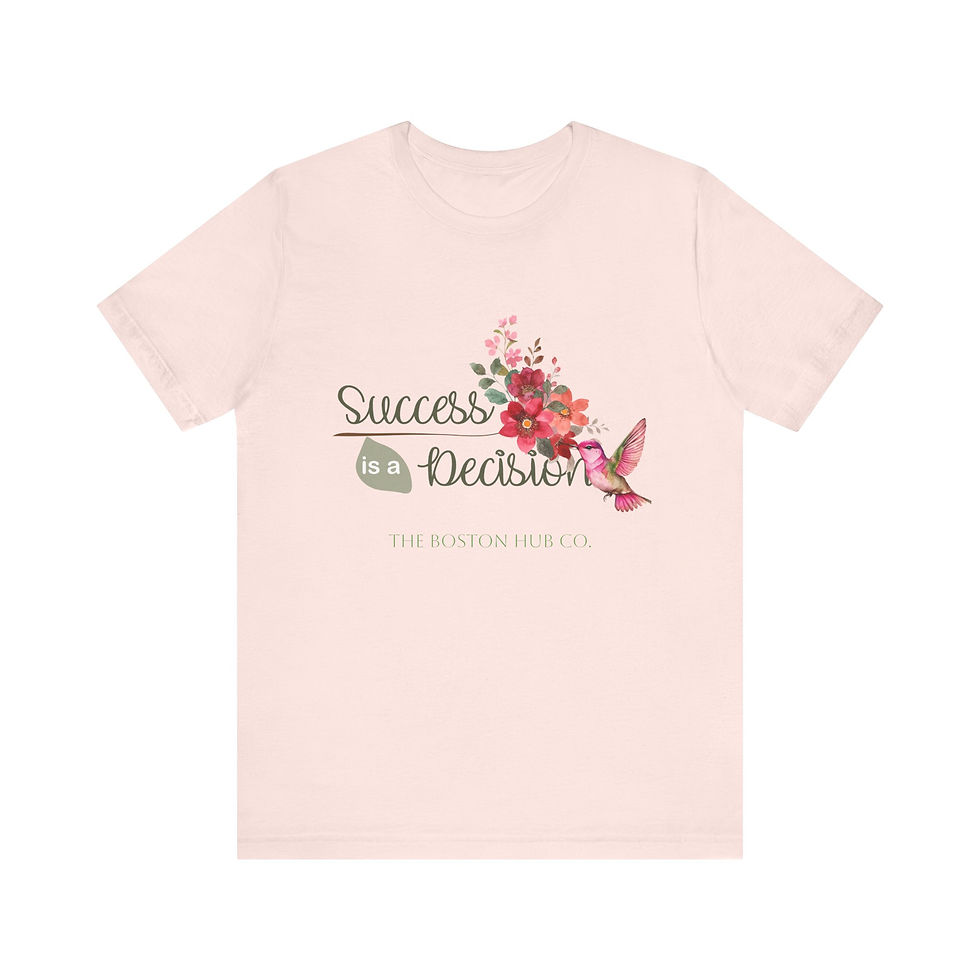Thumbnail: T-Shirt | MORE Colors | Unisex | Sizes: XS - 5XL | Success Is a Decision