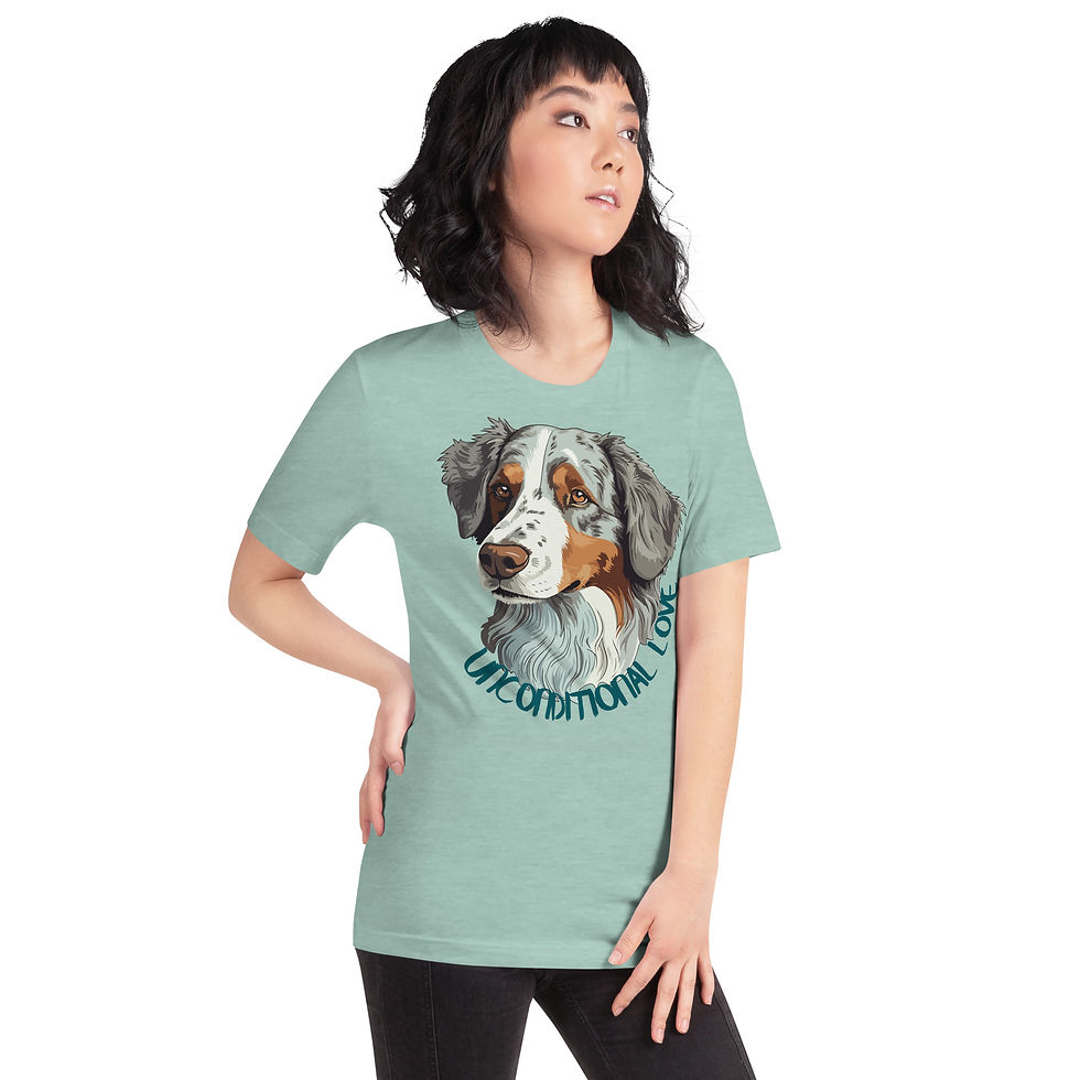 Thumbnail: T-Shirt | 6 Colors | Unisex | Sizes: XS - 5XL | Australian Unconditional Love