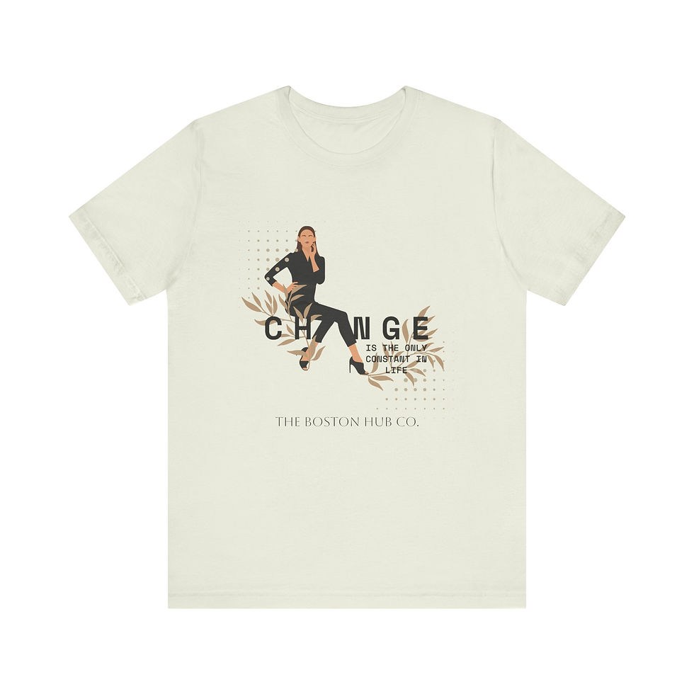 Thumbnail: T-Shirt | MORE Colors | Unisex | Sizes: XS - 5XL | Woman Change Only Constant