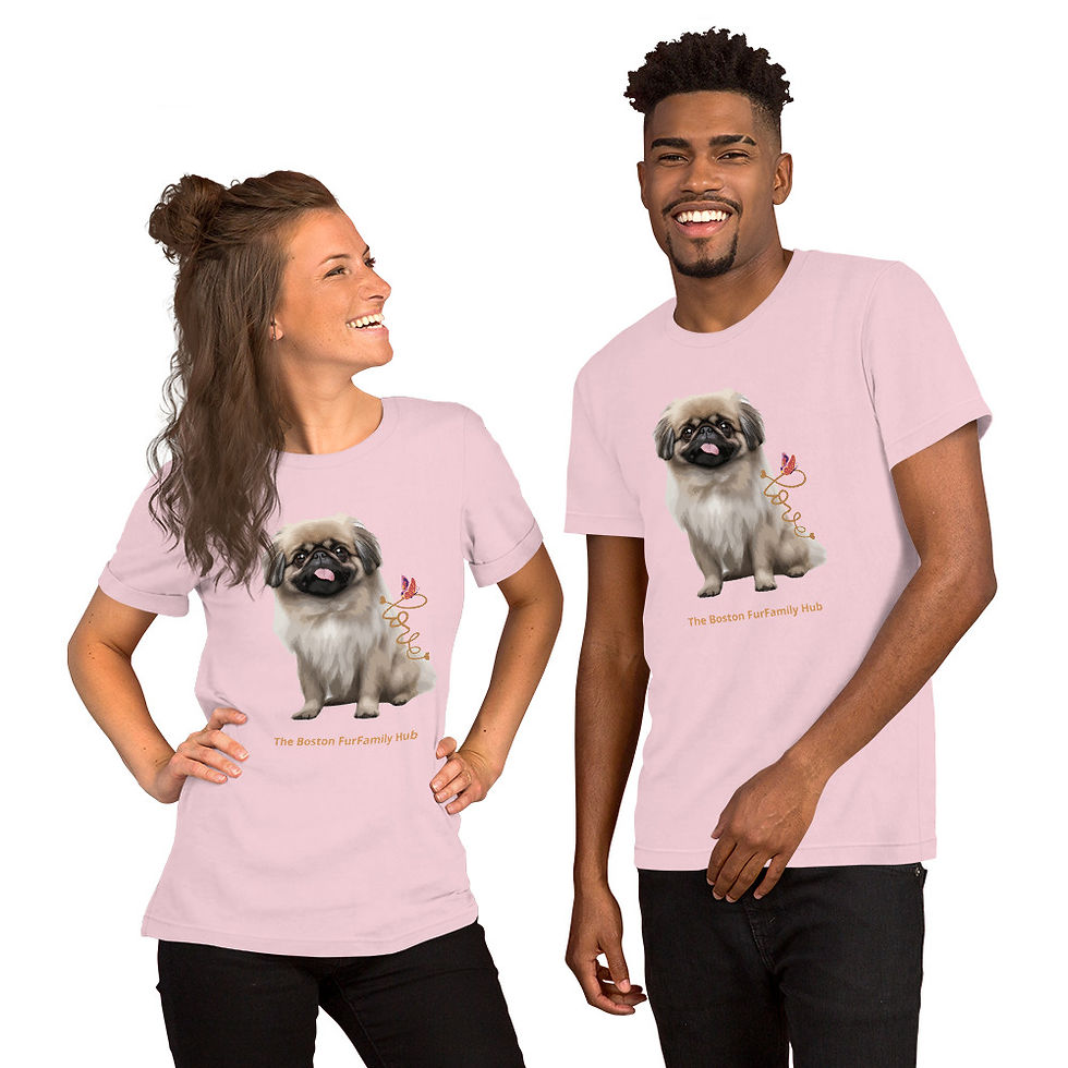 Thumbnail: T-Shirt | 9 Colors | Unisex | Sizes: XS - 5XL | Pekingese Love