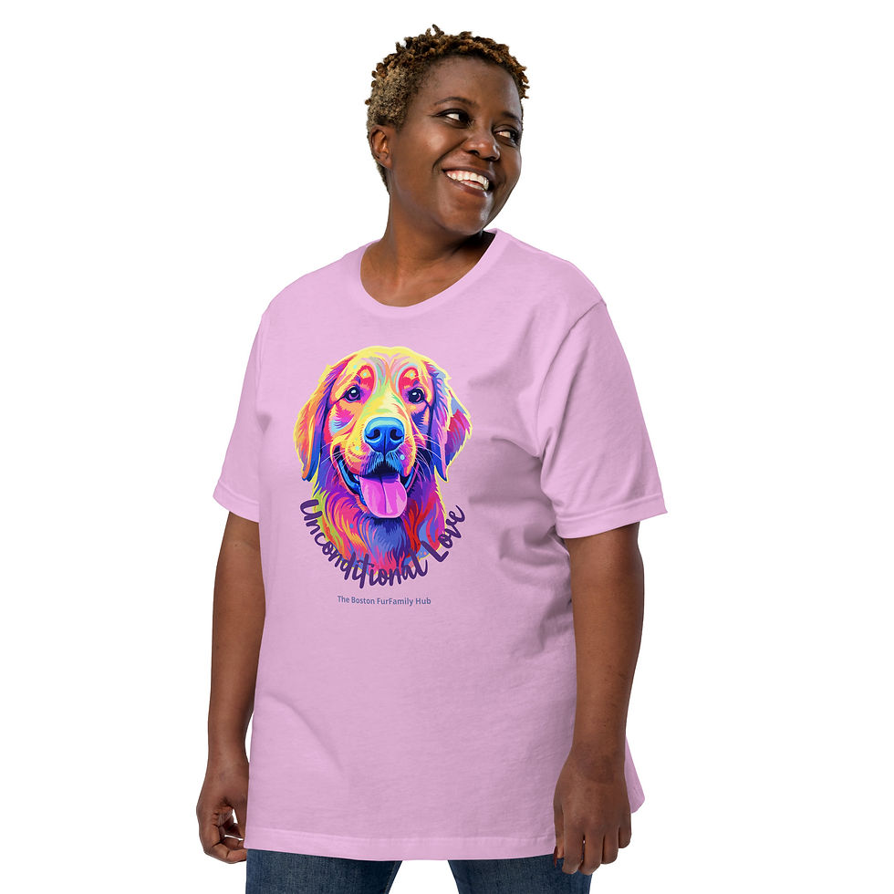 Thumbnail: T-Shirt | 10 Colors | Unisex | Sizes: XS - 5XL | Labrador Unconditional Love