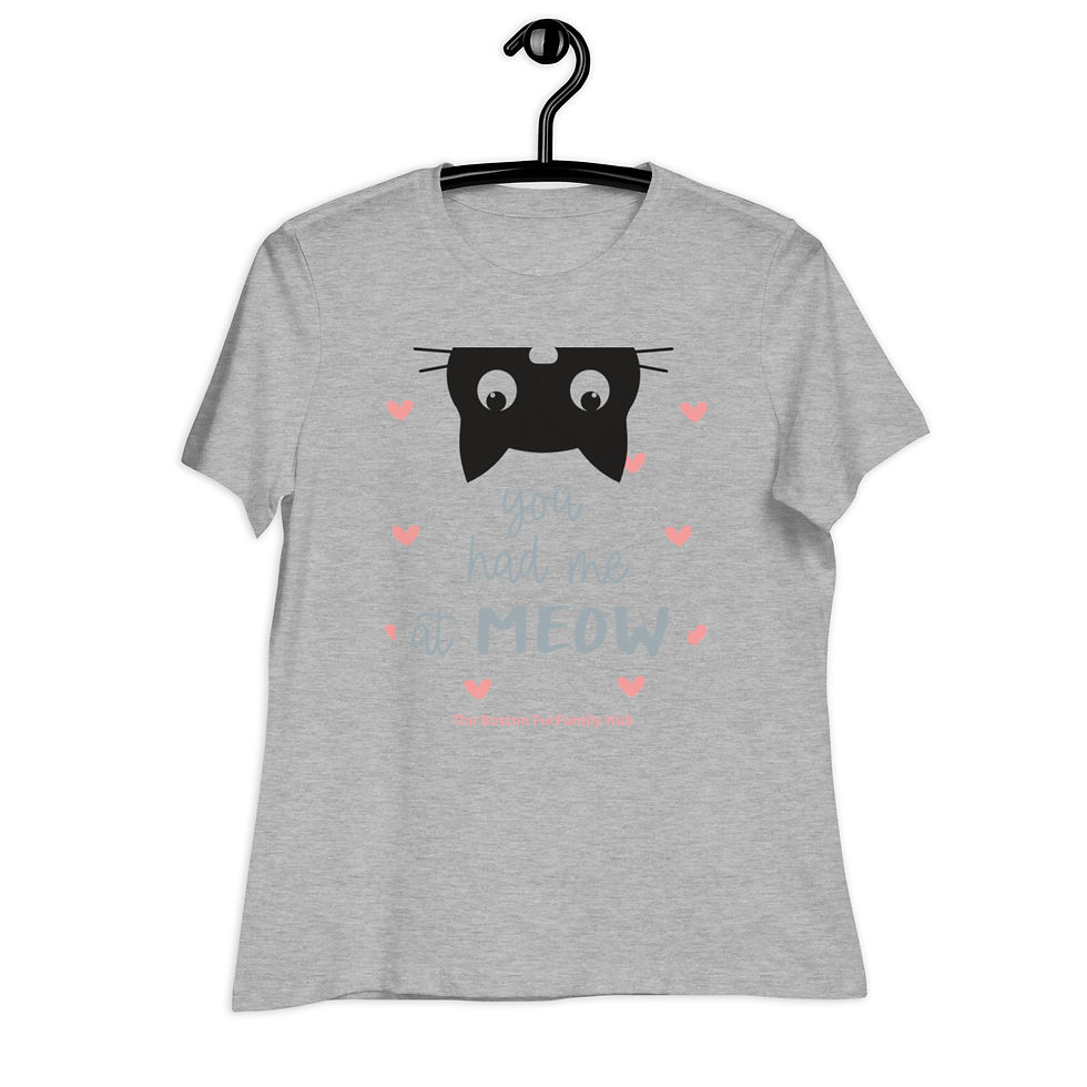 Thumbnail: T-Shirt | 5 Colors | Women | Sizes: S - 3XL |You Had Me at Meow