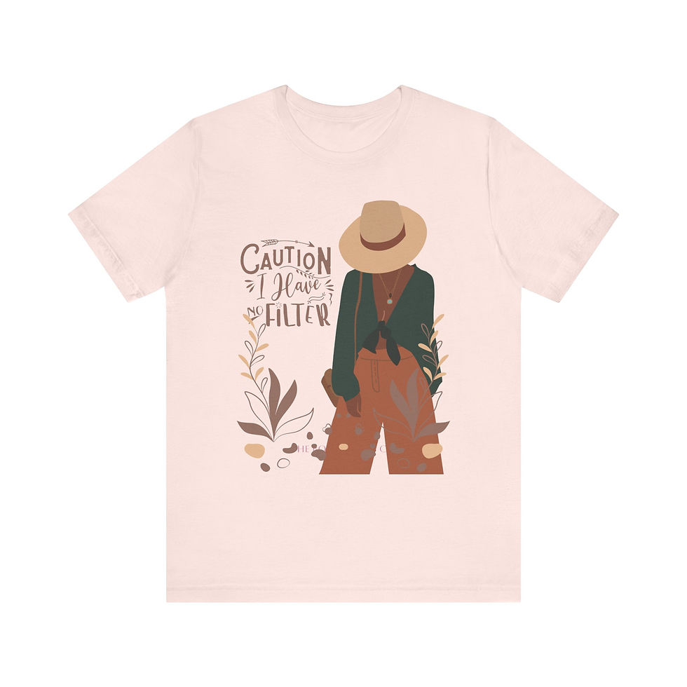 Thumbnail: T-Shirt | MORE Colors | Unisex | Sizes: XS - 5XL | Woman I Have No Filter