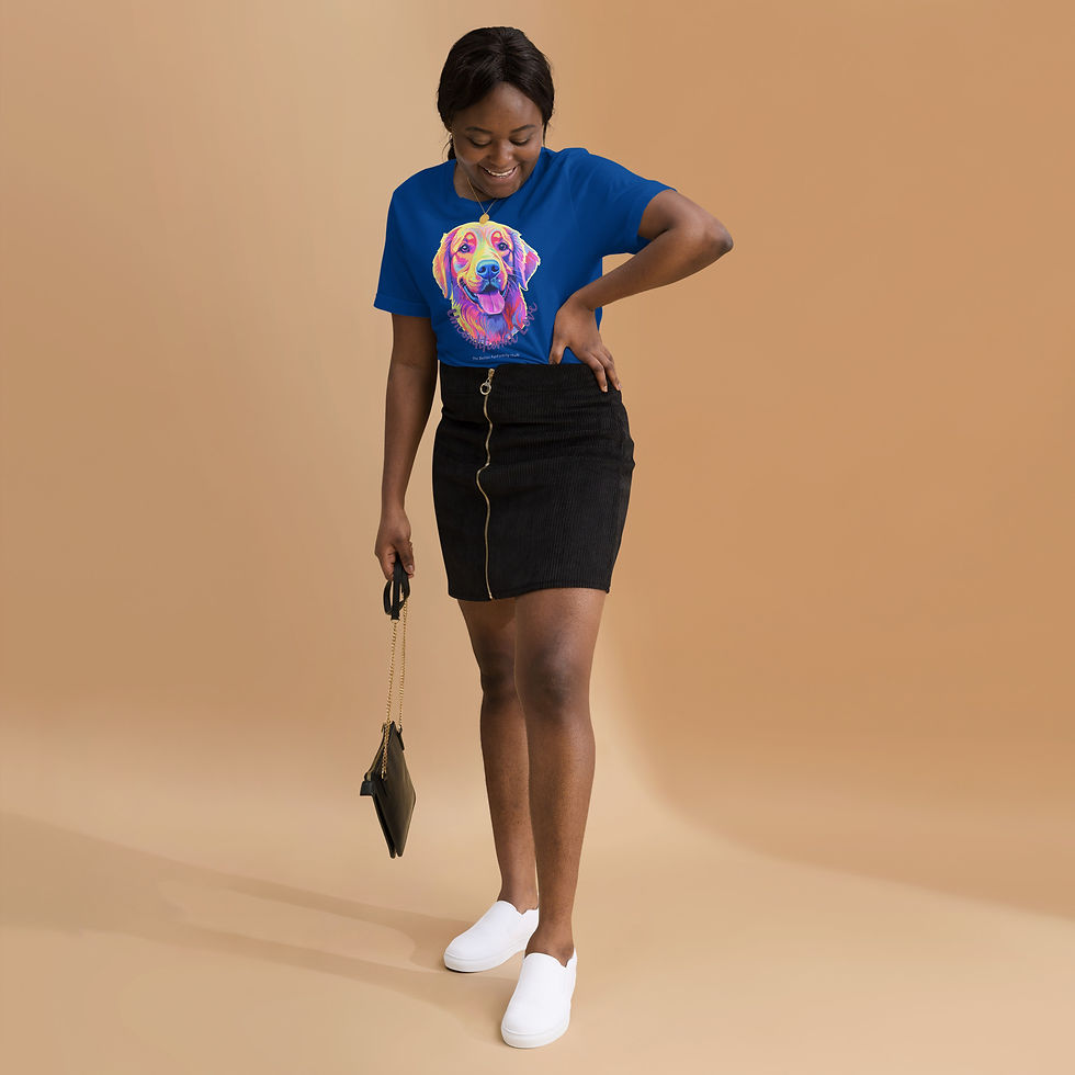 Thumbnail: T-Shirt | 10 Colors | Unisex | Sizes: XS - 5XL | Labrador Unconditional Love