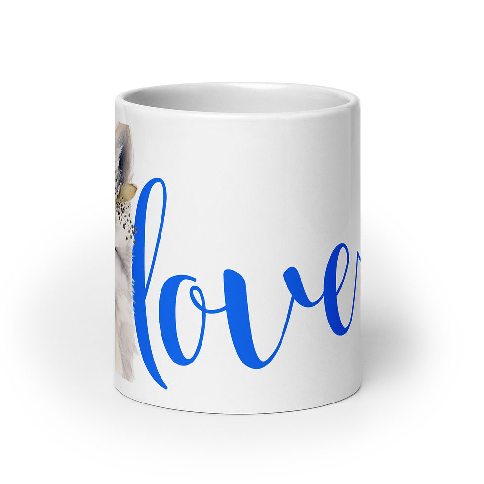 Thumbnail: Mug | 3 Sizes | Ceramic Glossy White | Siberian Love