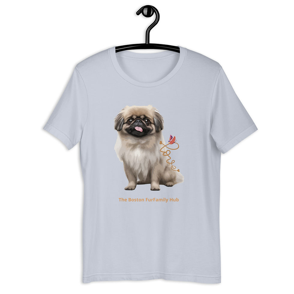 Thumbnail: T-Shirt | 9 Colors | Unisex | Sizes: XS - 5XL | Pekingese Love