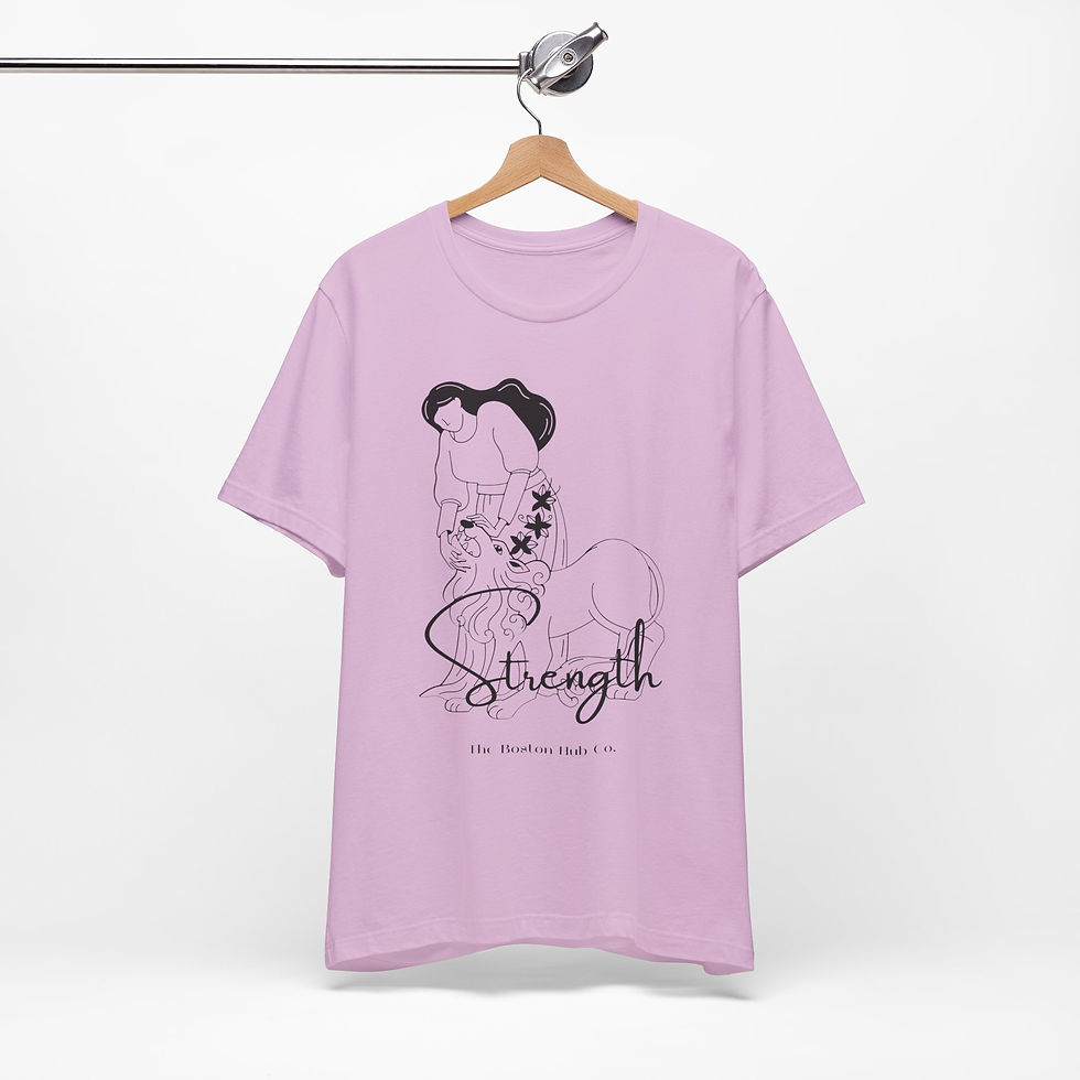 Thumbnail: T-Shirt | MORE Colors | Unisex | Sizes: XS - 5XL | Tarot Card Strength
