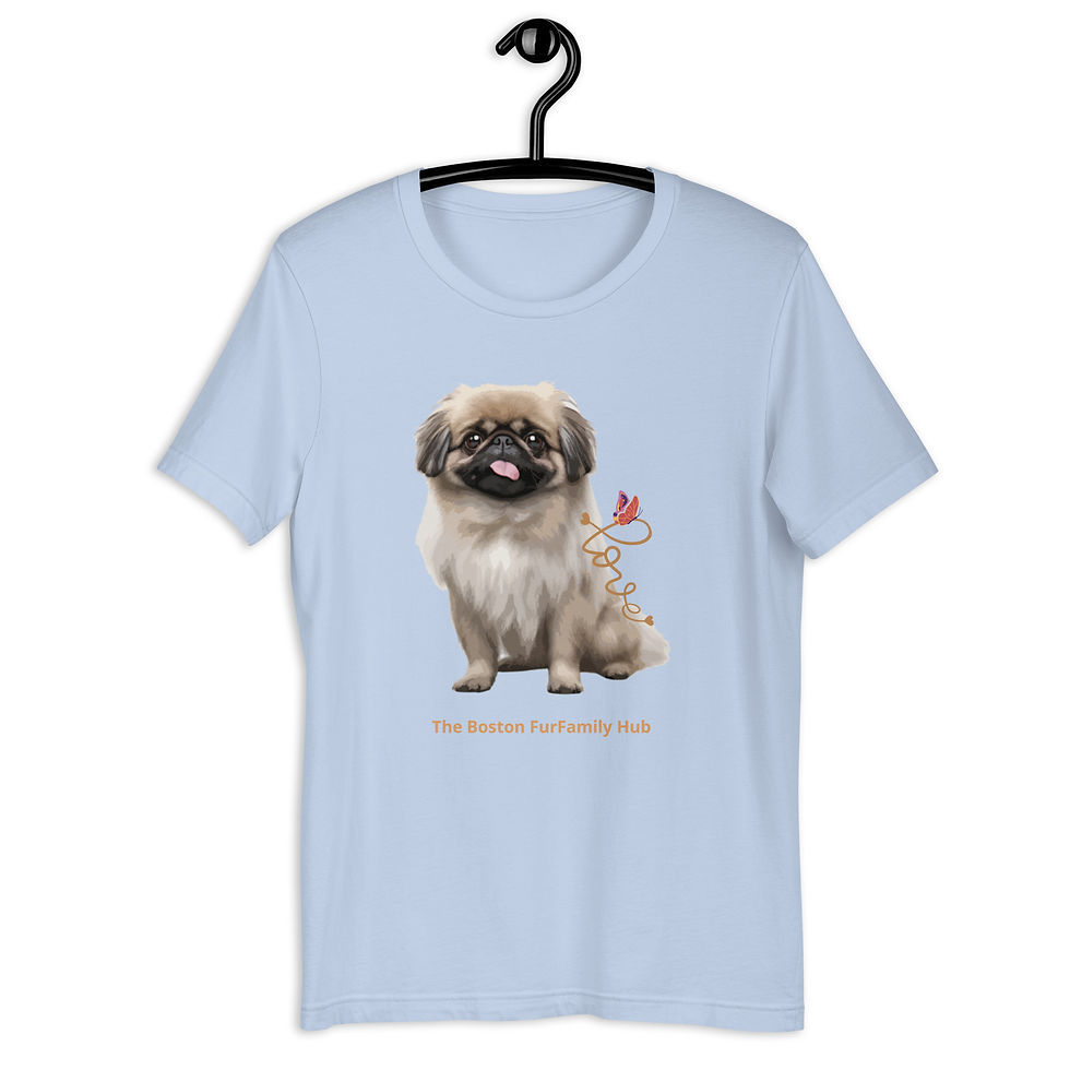 Thumbnail: T-Shirt | 9 Colors | Unisex | Sizes: XS - 5XL | Pekingese Love