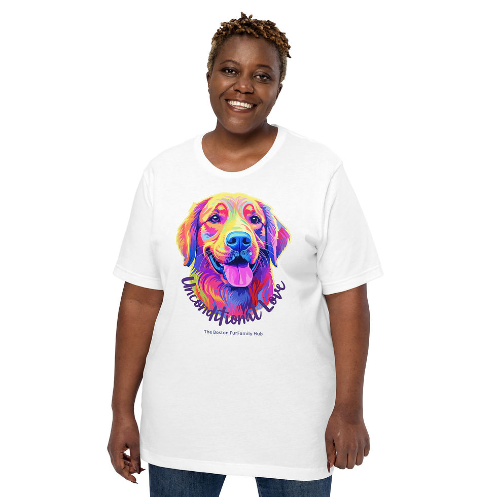 Thumbnail: T-Shirt | 10 Colors | Unisex | Sizes: XS - 5XL | Labrador Unconditional Love