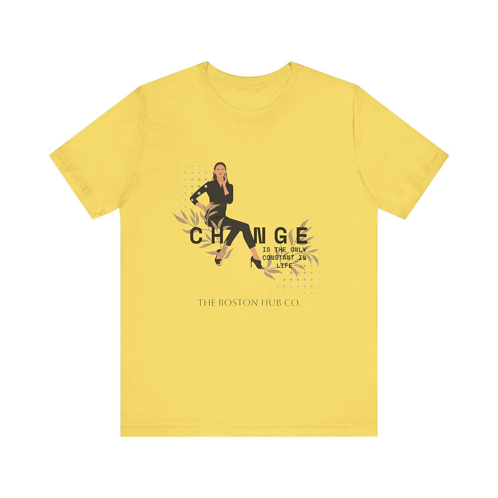 Thumbnail: T-Shirt | MORE Colors | Unisex | Sizes: XS - 5XL | Woman Change Only Constant