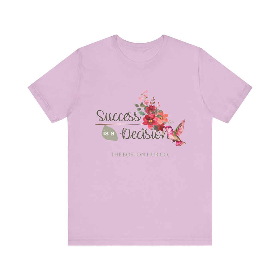Thumbnail: T-Shirt | MORE Colors | Unisex | Sizes: XS - 5XL | Success Is a Decision