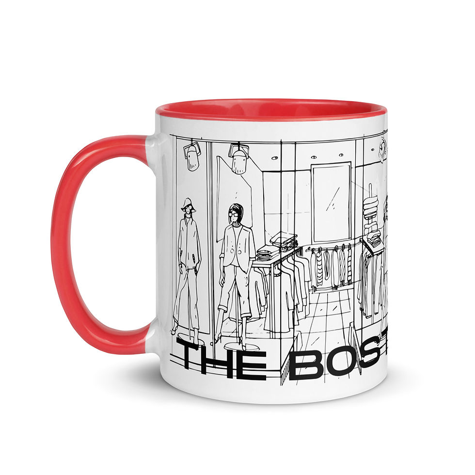 Thumbnail: Coffee Mug | 2 Sizes | Ceramic White w/ Interior Solid Color | Store Front