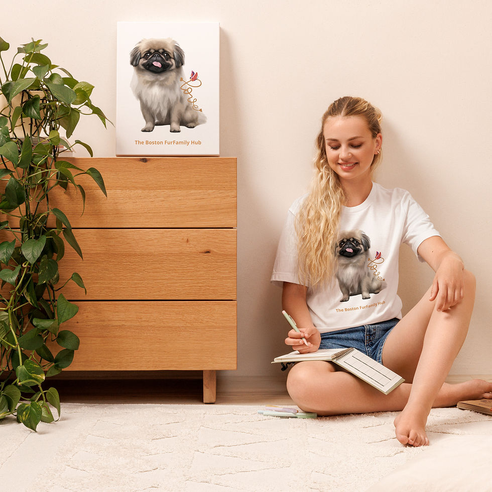 Thumbnail: T-Shirt | 9 Colors | Unisex | Sizes: XS - 5XL | Pekingese Love