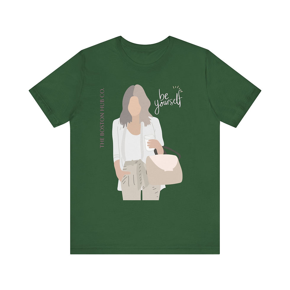 Thumbnail: T-Shirt | MORE Colors | Unisex | Sizes: XS - 5XL | Woman Be Yourself Pink