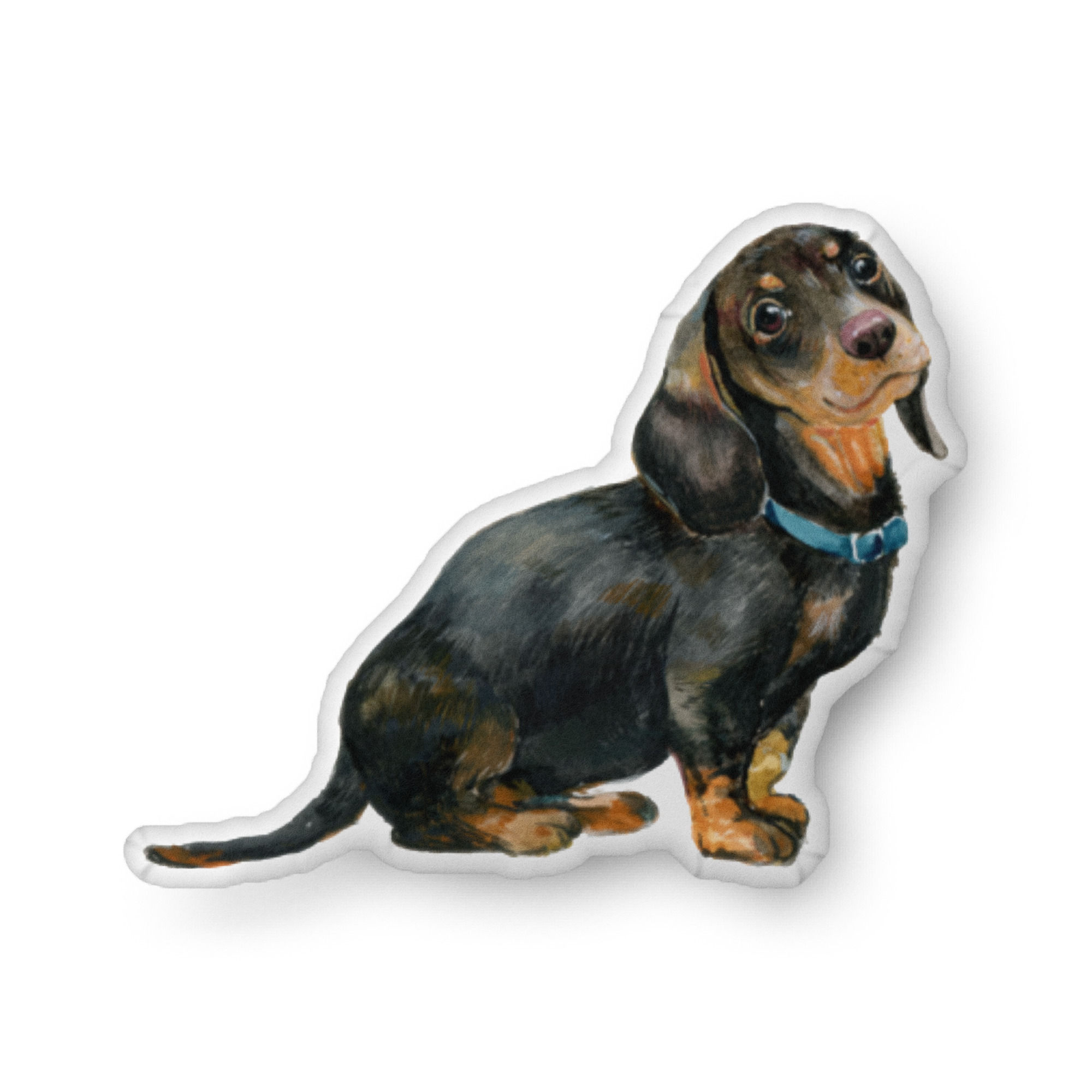 Shaped Pillows | 1 Color | 3 Sizes | Dachshund Hound 